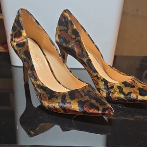 Jessica Simpson Leopard Print Heels